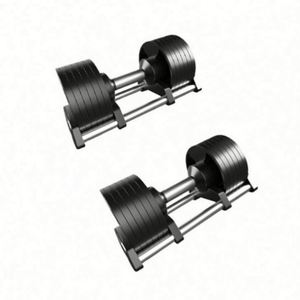 Fitness Room <b>Adjustable</b> Electroplated Cast Iron <b>Dumbbell</b> <b>Set</b>-High Quality Durable 2.5-80kg Weight Range Comprehensive Fitness - Product Image 4