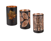 Tiktok nouvel arrivage 2023 articles de décoration pour la maison lampe de bureau LED en verre de haute qualité avec fonction de chronométrage