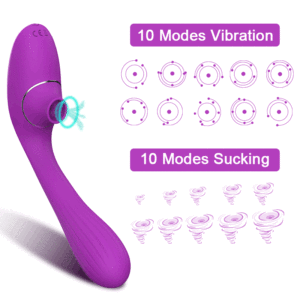 <span class=keywords><strong>Dildo</strong></span> Vibrator Hisap Ganda Berkualitas Tinggi Dengan 10 Mode Getaran dan Teknologi Hisap Kuat - Product Image 3