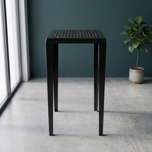 Tabouret de bar en aluminium avec revêtement en poudre - Product Image 3