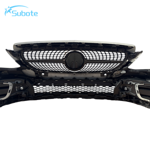 Conjunto de Parachoques Delantero Estilo AMG para <span class=keywords><strong>Mercedes</strong></span> Benz <span class=keywords><strong>Clase</strong></span> <span class=keywords><strong>C</strong></span> W205, Kit de Carrocería Original Desmontado con Rejilla y Radiador - Product Image 3