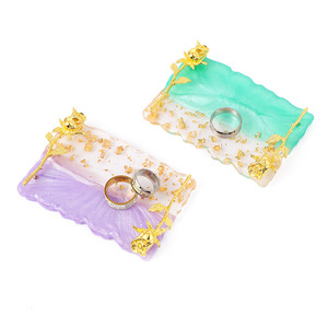 New High Quality ABS <b>Plastic</b> 18*8.5cm Nail Art Retro Anti-Slip Color Palette Display <b>Frame</b> Board with Wearing Nail Tips - Product Image 4