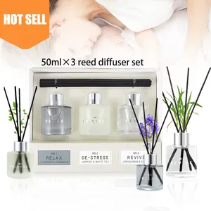Ambientadores Kamer Diffuser Thuis Geur Reed Diffus Gift Sets150 Ml Lucht Essentiële Olie Aroma Reed Diffuser