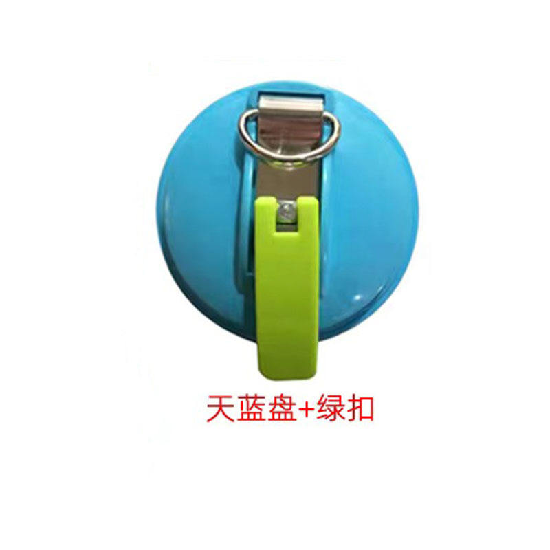 Boucle vert plaque bleu ciel