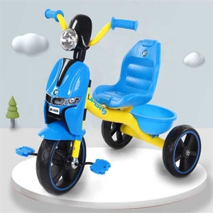 Triciclo para Bebés, Juguete para Montar con Música, Faro Delantero, Alta Calidad, Bonito Coche de Juguete con Batería, Caja de Cartón, Unisex, ABS, 76*56*50 <span class=keywords><strong>cm</strong></span> - Product Image 5