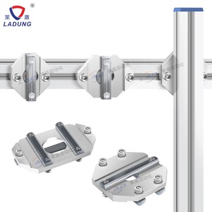 Support de montage transversal pour profilés de connexion série <span class=keywords><strong>SMBA</strong></span> pour bras robotique EOAT, module de supports en aluminium - Product Image 3