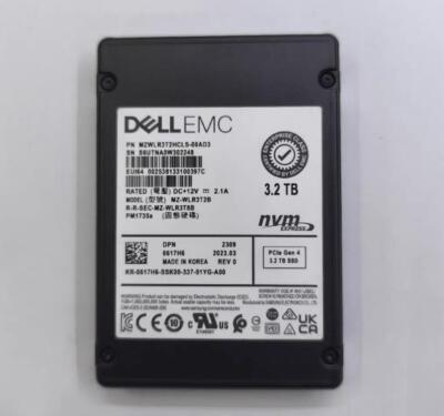 PM1735 3.2T PCIe Gen 4 U.2 NVMe Solid State Drive Enterprise SSD for Server Storage