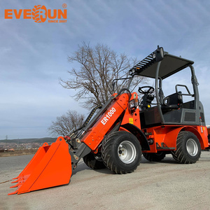 Mini Telescopic <b>Wheel</b> Loader Compact Front End Loader <b>Small</b> Construction Machine for Sale - Product Image 3