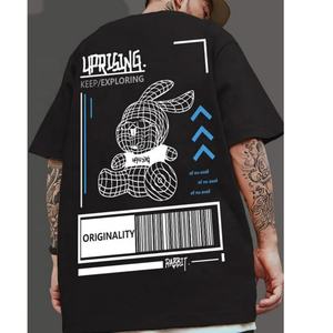 Camiseta de Verano para Hombre con Logotipo Personalizado, de Lujo, 100% Algodón, Talla Grande, Camisetas con Gráficos en 3D - Product Image 2