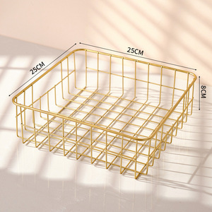 Cesta Organizadora Metálica Estilo Ins, Hengyu, Diseño con Recortes Especiales, Moderna, para Jóvenes, Decoración y Almacenamiento para <span class=keywords><strong>el</strong></span> Hogar - Product Image 5