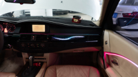 Kit d'éclairage d'ambiance intérieur LED Symphony 256 couleurs pour BMW Série 5 E60 2004-2010 - Accessoires de garniture automobile