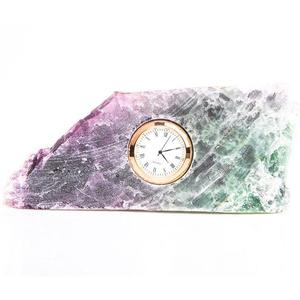Piezas de decoración nórdica para <span class=keywords><strong>el</strong></span> hogar, Torre curativa de trofeo, piedras preciosas, cristales, ágata, reloj de fluorita - Product Image 2
