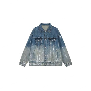 Chaquetas Vaqueras Personalizadas con Lavado Desgastado para Mujer, Algodón de Alta Calidad, Estilo Boyfriend Vintage, Abrigo para Mujer - Product Image 5