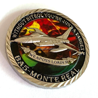 Pièce de monnaie de défi en métal moulé sous pression, émail souple, plaqué en relief 3D, personnalisée en gros, pour collectionneur et cadeau d'affaires