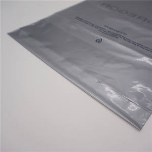Wholesale Reusable Shopping Waterproof Transparent custom plastic clothing bags - Product Image 4