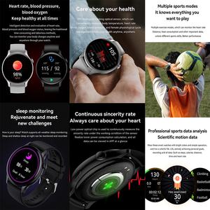Montre intelligente Écran AMOLED Toujours affiché HK85 Montre intelligente BT Appel Surveillance du sommeil Reloj Intelligent pour femme Dames - Product Image 4