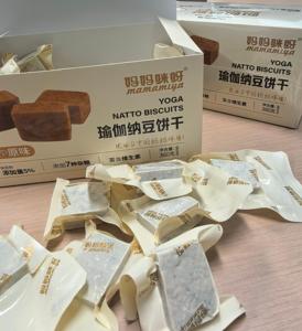 Các nhà sản xuất chuyên nghiệp cung cấp năng lượng cao <span class=keywords><strong>Cracker</strong></span> Natto Cookie Bánh quy Hương vị ngọt ngào Hộp túi Bao bì với glucose tính năng - Product Image 1