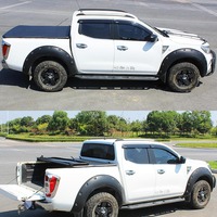 Couverture de Tonneau souple à trois volets 4X4 de haute qualité pour Ford 150 Raptor pour Tacoma Tundra Dodge Ram couverture de lit de camion étanche