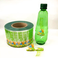 Étiquettes autocollantes transparentes personnalisées en vinyle imperméable pour bouteilles d'eau, bière et café, avec logo circulaire imprimé sur mesure en Chine