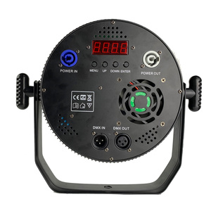 ไฟพาร์ LED RGBW 18*10W 4in1สีสำหรับงานแต่งงานงานปาร์ตี้เครื่องซักผ้าติดผนัง DMX512บางสำหรับโรงแรม - Product Image 2