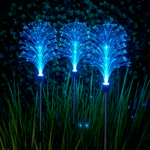 Nhà Máy IP65 LED năng lượng mặt trời sợi quang sậy đèn nhiều màu thay đổi nhấp nháy giáng sinh trang trí ngoài trời Vườn cảnh quan - Product Image 1