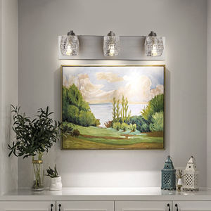 Lámpara de pared decorativa G9 para dormitorio de hotel con tres cabezales - Product Image 3