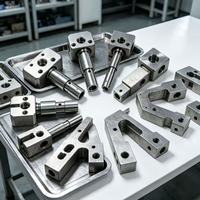 Pièces usinées CNC sur mesure à haute tolérance, en acier inoxydable, pour accessoires de machines de construction (ODM)