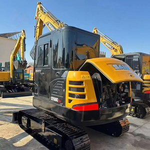 Mini-excavatrice SY60C Pro de 6 tonnes à haute résistance à l'usure, pelle sur chenilles haute performance pour la reconstruction de rues étroites - Product Image 2