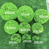 Boule de topiaire artificielle NINI en faux buis, boules décoratives en herbe pour la décoration de jardin, balcon, mariage et maison