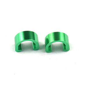 Clip de câble en forme de U pour vélo, en alliage d'aluminium, support de tuyau de frein et de dérailleur, multicolore, pour fixation de câble de dérailleur - Product Image 4
