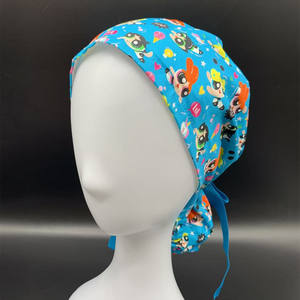 Comfortabele Verpleegstersmuts Met Schattige Stripfiguren Verpleegster Lang Haar Paardenstaartpet Medische Tandheelkundige Hoofdkleding Cartoon Verpleegstershoed - Product Image 2