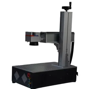 ราคาต่ําสุดเครื่องไฟเบอร์เลเซอร์เครื่องหมาย 20 วัตต์ 20QS Raycus แหล่งกําเนิดแสงเลเซอร์ 110*110 มม.ขนาดทํางาน EZCAD 2.0 ระบบควบคุม - Product Image 1