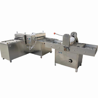 Machine de découpe Sachima de barre de protéine de céréale de convoyeur Mini Machine Nuts Sesame Bar