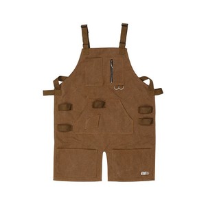 TAN XIAN ZHE Delantal de camping de lona de 80x60 cm con múltiples bolsillos, ropa de trabajo para exteriores, equipo de protección sin mangas - Product Image 5