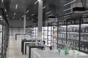 SXGC squisito Design moderno vortica punti blu <span class=keywords><strong>rosa</strong></span> verde colorato di vino rosso <span class=keywords><strong>vetro</strong></span> trasparente gambizzato <span class=keywords><strong>calici</strong></span> - Product Image 6