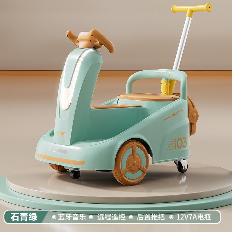 Mise à niveau vers la télécommande à batterie bleue et jaune 12 V 7 A pour conduite autonome