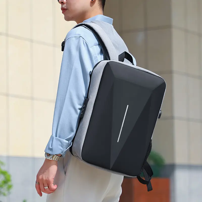 custom fashion city wander usb charging school business computer daypack travel modern smart laptop backpack