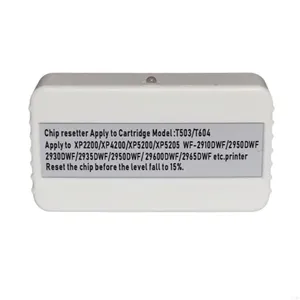 1 pièce Décodeur de puce de cartouche d'encre T604 T503 pour Epson Expression <span class=keywords><strong>Home</strong></span> <span class=keywords><strong>XP</strong></span>-<span class=keywords><strong>2200</strong></span>, accessoire de réinitialisation avec chargement USB Type-C - Product Image 1