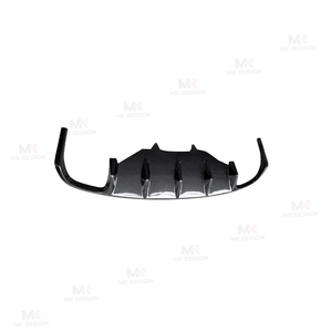 Chất Lượng Cao Sợi Carbon Thực Sự Khuếch Tán Phía Sau Bumper Lip Cơ Thể Bộ Dụng Cụ Cho Porsche Macan 2014 2022 Nâng Cấp Phụ Kiện Xe Hơi - Product Image 2