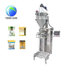 Small 5g to 5kg fully automatic high-speed automatic back sealing soybean milk powder coffee powder filling machine