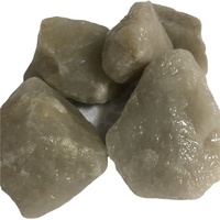 Matières premières blanches de neige de cristal de quartz de silice naturelle de haute pureté pour la composition SIO2 de produits de quartz