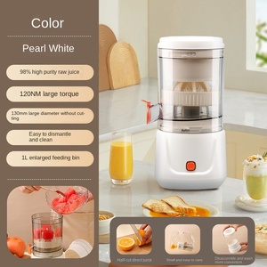 Exprimidor de frutas eléctrico multifuncional portátil, producto de Venta caliente 2025, exprimidor de naranja de gran diámetro, Mini exprimidor inalámbrico - Product Image 6