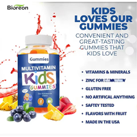 Vente en gros de multivitamines pour enfants en marque privée, multivitamines végétales, minéraux, complément essentiel pour adolescents, bébés, gommes multivitaminées pour enfants