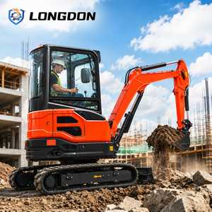 <span class=keywords><strong>Mini</strong></span> <span class=keywords><strong>Escavatore</strong></span> Multifunzione da 1 2 3 4 5 Tonnellate, Attrezzatura per l'Industria Edile, Macchina Movimento Terra con Aspirazione, Vuoto e Pala Orientabile - Product Image 1