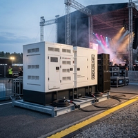 Générateurs diesel silencieux Goldlink Power CE certifiés ISO modernes 400 KVA/320 KW, adaptés aux applications industrielles et commerciales