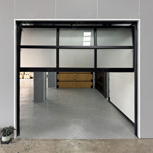 Porte de <span class=keywords><strong>garage</strong></span> sectionnelle automatique Porte de <span class=keywords><strong>garage</strong></span> en verre <span class=keywords><strong>Portail</strong></span> moderne Portes de <span class=keywords><strong>garage</strong></span> isolées avec fenêtre transparente - Product Image 5