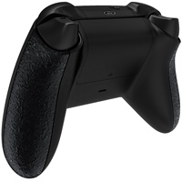 Poignées latérales de remplacement en caoutchouc noir pour manettes Xbox Series X S