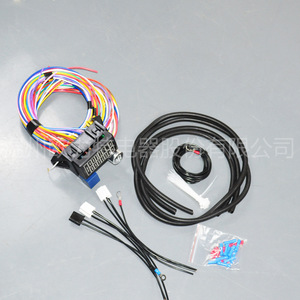 New Energy Vehicle Relay Fuse Box 12 V 12 Circuit Car <b>Electrical</b> System Upgrade <b>Kit</b> - Product Image 5