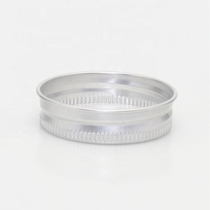 Tapas y Cierres Metálicos de Aluminio con Rosca Continua Plateada de 38mm, 48mm, 53mm, 58mm - Product Image 5