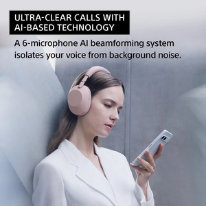 Casque sans fil supra-auriculaire Sony WH-1000XM6 avec annulation de bruit intelligente IA, autonomie de 30h, idéal pour les voyages et le bureau - Product Image 5